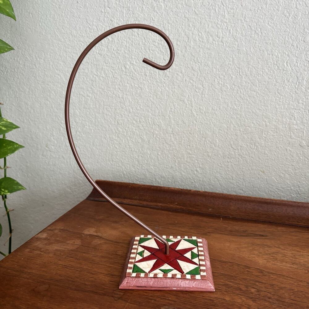 Jim Shore Heartwood Creek 2002 Tabletop Ornament Holder Display Stand